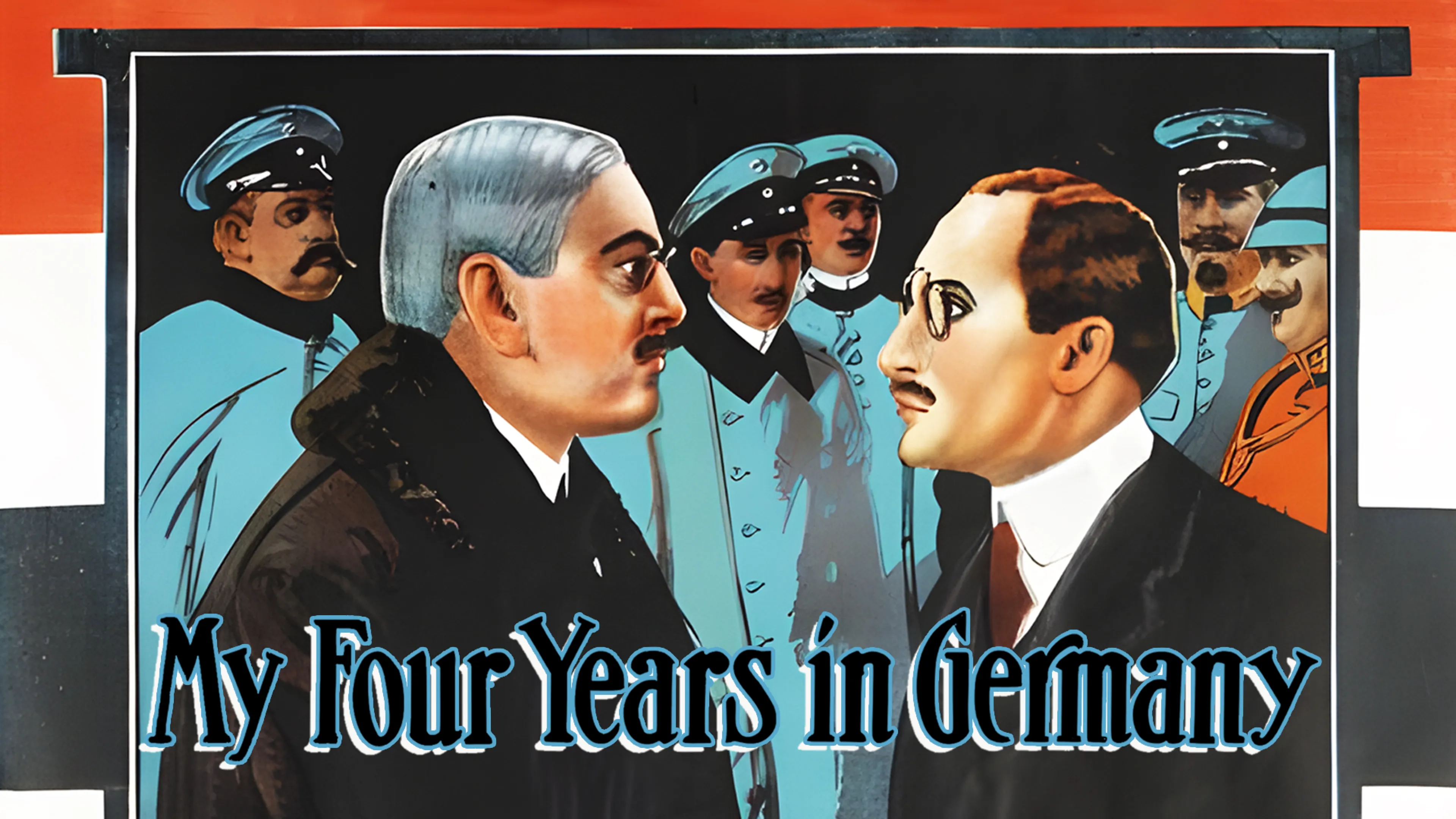 My Four Years in Germany poster